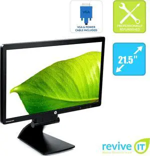 HP E221i 21.5" 1920x1080 16:9 Widescreen Full HD IPS LED LCD Monitor DP DVI VGA USB Grade A