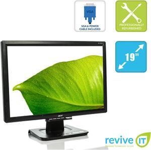 Acer AL1916W 19" LCD TFT Widescreen 1440x900 16:10 VGA Monitor Grade A