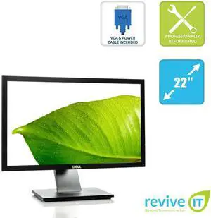 Dell P2211H 22" Widescreen LED LCD Monitor 1920x1080 Grade A