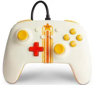 PowerA Enhanced Wired Controller for Nintendo Switch - Mario Vintage Star
