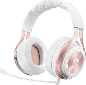 LucidSound LS35X Wireless Surround Sound Stereo Gaming Headset with Mic - Rose Gold