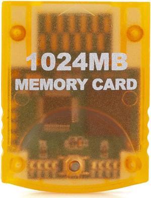 RGEEK 1024MB16344 Blocks High Speed Game Memory Card Compatible for Nintendo Gamecube and Wii Console