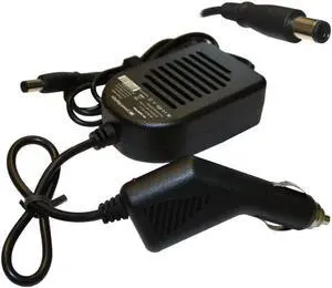 Power4Laptops DC Adapter Laptop Car Charger Compatible with HP ProBook 4340s