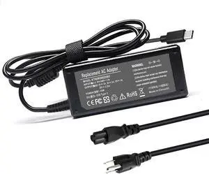 45W Type C USB C Replacement AC Adapter Charger Compatible with HP/Dell/Samsung/Acer/Sony/Toshiba Laptops Smart Phones Type-C Notebook Type-C Tablets Google Pixel