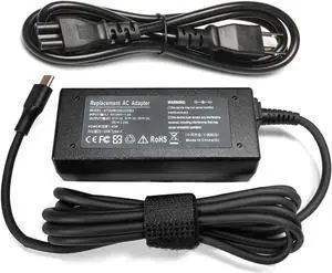 Vinpera 45W Type-C USB-C Charger Adapter for HP Chromebook 14-ca051wm 14-ca052wm 11-AE000 14-CA000 14-ca061dx 14-ca020nr 14-ca060nr 14-ca043cl X360 11 EE Adapter Power Supply Cord
