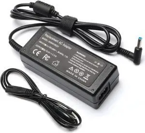 Ac Adapter Laptop Charger for HP Pavilion X2 x360 14-ax040wm 14-ax020wm 15-f272wm 15-f387wm 15-f233wm 15-f222wm 15-f211wm 15-f337wm 17-g121wm 17-g119dx Notebook Power Supply Cord Plug-45W 19.5V 2.31A