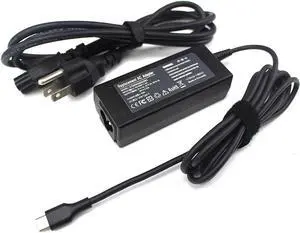 45W Type C USB C Laptop Charger Adapter Fit for Dell XPS 13 9333 9370 9360 9350 9365 9380 Latitude 13 3380 3390 3379 7350 7368 7370 7389 7390 2-in-1 Latitude 14 5490 7490 Latitude 15 5590 7569 Series