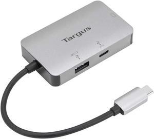 Targus USB-C Multi-Port Single Video VGA Adapter with 100W PD Pass-Thru, Gray (ACA965USZ)