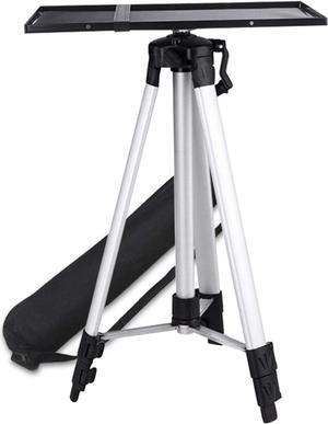 Projector Mount Universal Floor Stand Black Adjustable Height Floor Stand for Projectors, Projector Table Stand for Stage or Studio, Compact Projector Tripod Stand Ceiling Wall Projectors
