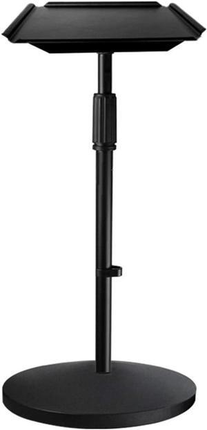 Projector Mount Multifunction Projector Tablet Floor Stand, Holder for Projector, Tablet Holder Mount with Adjustable Height, Projector Tray Holder with Stable Base, Black Ceiling Mount with Tray ( Si