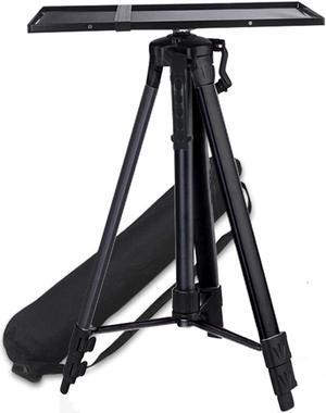 Projector Mount Universal Floor Stand Black Adjustable Height Floor Stand for Projectors, Projector Table Stand For Stage or Studio, Compact Projector Tripod Stand Ceiling Mount with Tray ( Color : Bl