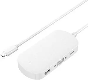 Hubs USB C HUB Type C to Multi USB 3.0 Type C HUB VGA Adapter Dock PC Accessories USB C Splitter USB Hubs (Color : OneColor)