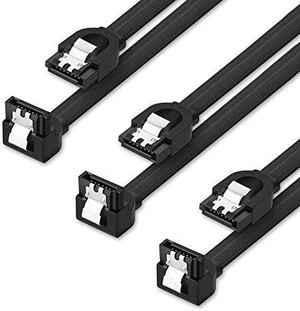UGREEN SATA III Cable 90 Degree 3 Pack 6Gbps Straight To Right HDD SSD Data Cable 7 Pin with Locking Latch 18 Inch for SATA HDD, SSD, CD Driver, CD Writer UGREEN SATA III Cable 90 Degree 3 Pack 6Gbps Straight To Right HDD SSD Data Cable 7 Pin with Locking Latch 18 Inch for SATA HDD, SSD, CD Driver, CD Writer