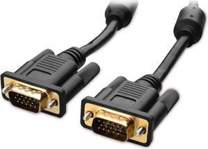 Cable Matters VGA to VGA Cable with Ferrites (SVGA Cable) 6 Feet (Available 3FT - 100 FT in Length)Parent