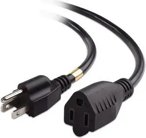 Cable Matters 16 AWG Heavy Duty 3 Prong AC Power Extension Cord (Power Extension Cable) in 50 Feet (NEMA 5-15P to NEMA 5-15R)