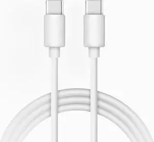 USB-C to USB-C (Type-C) High-Speed Charge & Sync Cable - White USB-C to USB-C (Type-C) High-Speed Charge & Sync Cable - White