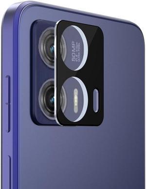 HD Tempered Glass Camera Lens Protector for Motorola Moto G 5G 2023 - Black