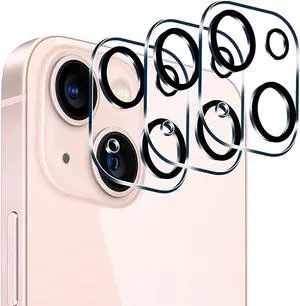 3-Pack Rear Camera Lens HD Tempered Glass Protector for iPhone 13 / iPhone 13 Mini