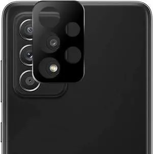 HD Tempered Glass Camera Lens Protector for Samsung Galaxy A53 5G - Black