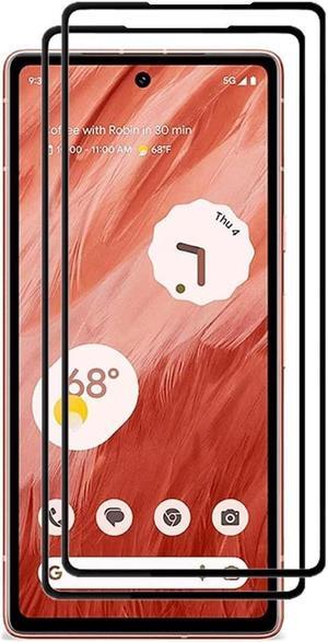 2-Pack Full Edged HD Tempered Glass Screen Protector for Google Pixel 7a