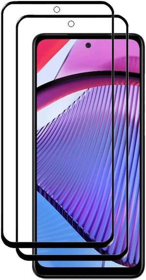 2-Pack Full Edged HD Tempered Glass Screen Protector for Motorola Moto G Play 2023