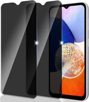 2-Pack Privacy Tempered Glass Screen Protector for Samsung Galaxy A14 5G