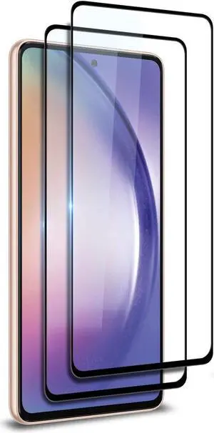 2-Pack Full Edged HD Tempered Glass Screen Protector for Samsung Galaxy A54 5G