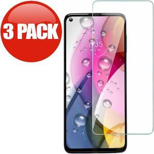 3-Pack Premium HD Tempered Glass Screen Protector for Motorola Moto G Stylus 2021