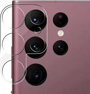 HD Tempered Glass Camera Lens Protector for Samsung Galaxy S22 Ultra 5G - Clear