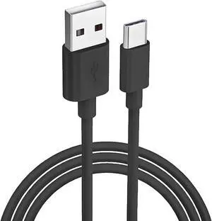 5 Ft. High-Speed USB-C to USB-A Charge & Sync Cable - Black