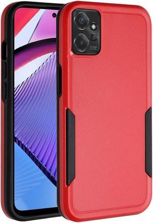 Military Grade TUFF Hybrid Case for Motorola Moto G Power 5G 2023 - Red