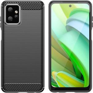 Brushed Metal Design TPU Case for Motorola Moto G Power 5G 2023 - Black