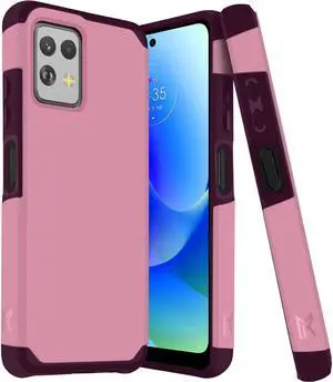 Shockproof Air Cushion Hybrid Case for Motorola Moto G Power 5G 2023 - Fruity Wine