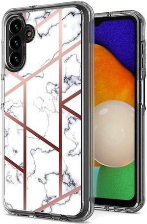 Marble Series Dual Layer Designer Case for Samsung Galaxy A14 5G - White