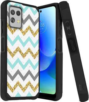 Shockproof Air Cushion Hybrid Case for Motorola Moto G Power 5G 2023 - ZigZag Shockproof Air Cushion Hybrid Case for Motorola Moto G Power 5G 2023 - ZigZag