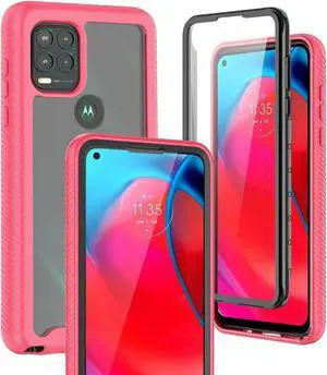 Tough Fusion-X 2-Piece Hybrid Armor Case for Motorola Moto G Stylus 5G 2021 - Pink Tough Fusion-X 2-Piece Hybrid Armor Case for Motorola Moto G Stylus 5G 2021 - Pink