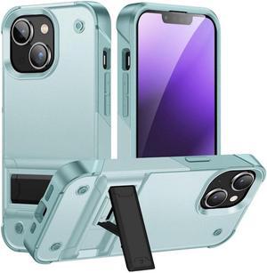 TUFF Hybrid Armor Case with Kickstand for iPhone 14 Plus - Teal