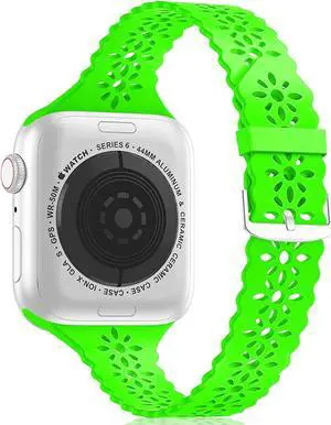 Lace Designer Band for Apple Watch 41mm / 40mm / 38mm - Lime Green