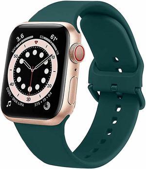 Comfy Sport Band Watch Strap for Apple Watch 49mm / 45mm / 44mm / 42mm - Green
