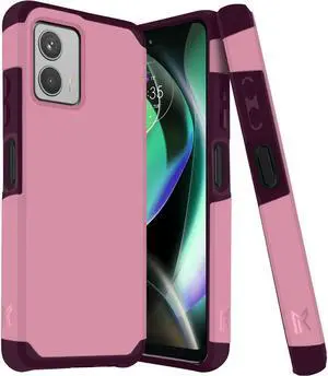 Shockproof Air Cushion Hybrid Case for Motorola Moto G 5G 2023 - Fruity Wine