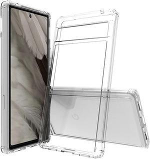 Fusion Shield Tough Snap-on Transparent Case for Google Pixel 7a - Clear