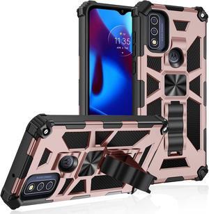 Military Grade Tough Ultra Rugged Hybrid Case for Motorola Moto G Pure / Moto G Power 2022 - Rose Gold