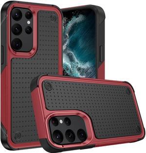 TUFF Dot Hybrid Armor Case for Samsung Galaxy S23 Ultra - Red