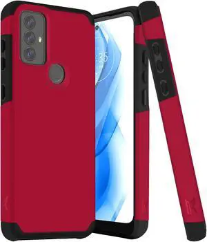 Shockproof Air Cushion Hybrid Case for Motorola Moto G Play 2023 - Virtual Pink