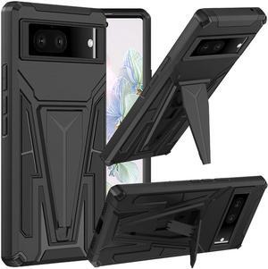Transformer Hybrid Case with Kickstand for Google Pixel 7 - Black