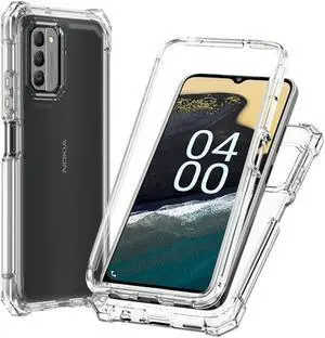 Military Grade Rugged Hybrid Case for Nokia G400 5G - Clear