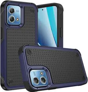 TUFF Dot Hybrid Armor Case for Motorola Moto G Stylus 5G 2023 - Blue