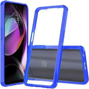 Fusion Shield Tough Snap-on Case for Motorola Moto G 5G 2022 - Blue