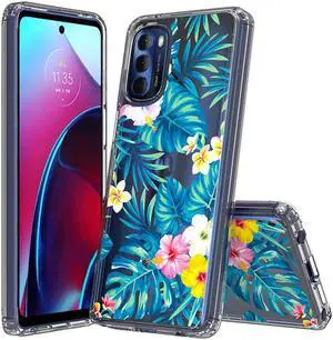 Tough Shield Snap-on Case for Motorola Moto G Stylus 4G 2022 - Hibiscus