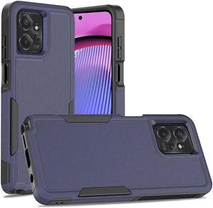 Military Grade TUFF Hybrid Armor Case for Motorola Moto G Power 5G 2023 - Navy Blue